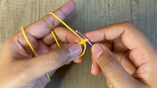 Crochet Mini Strawberry Pattern 1