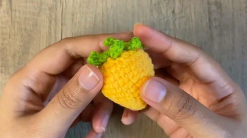 Crochet Mini Strawberry Pattern 7