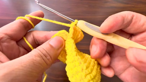 Crochet Money Pouch Keychain Pattern 6