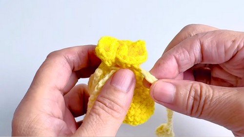 Crochet Money Pouch Keychain Pattern 8