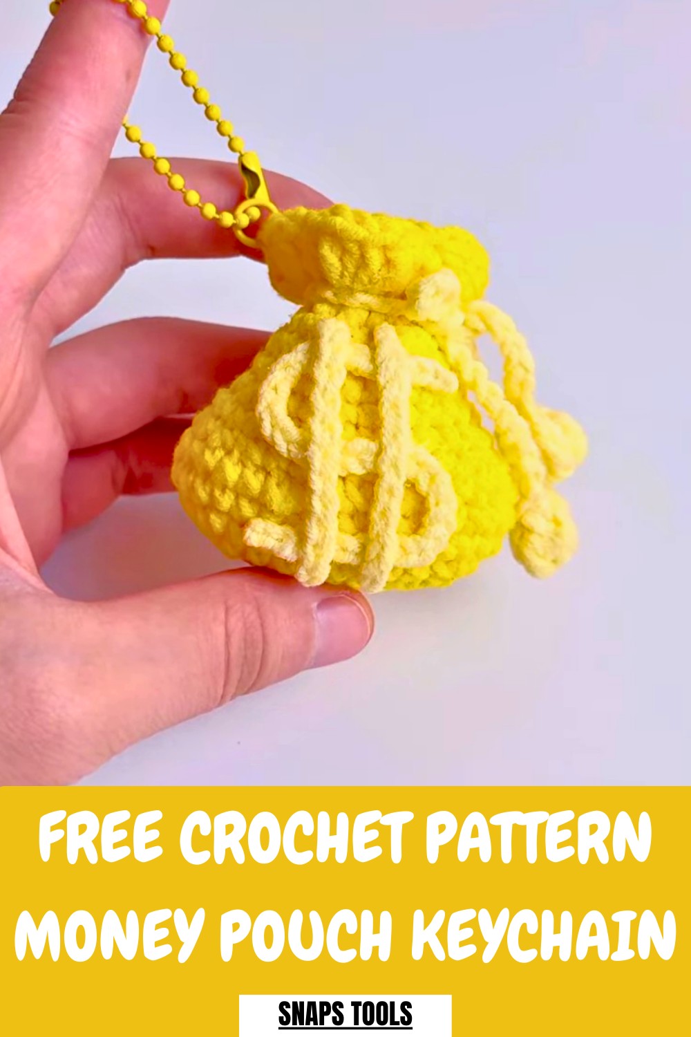 Crochet Money Pouch Keychain Pattern