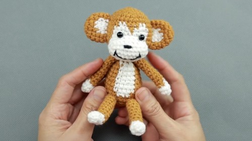 Crochet Monkey Amigurumi Pattern 8
