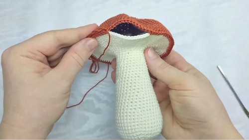 Crochet Mushroom Amigurumi Pattern 7