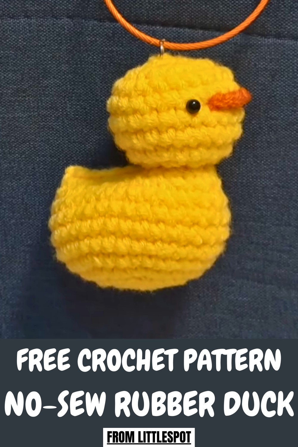Crochet No-sew Rubber Duck Pattern