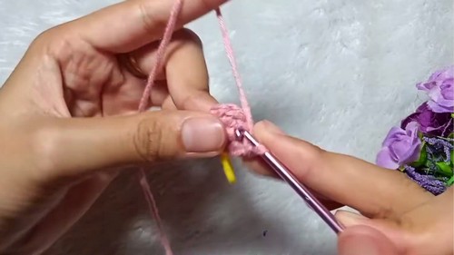 Crochet Octopus Keychain Pattern 2