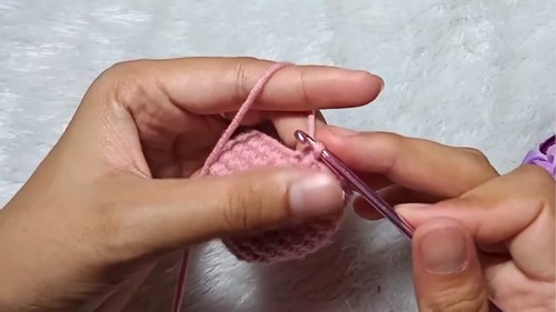 Crochet Octopus Keychain Pattern 4