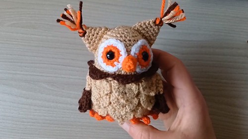 Crochet Owl Amigurumi Pattern 9