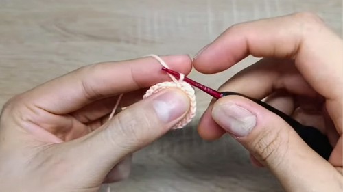 Crochet Piggy Keychain Pattern 2