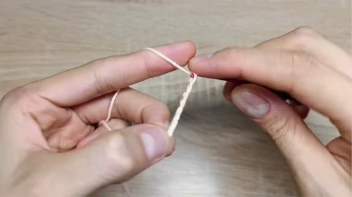 Crochet Piggy Keychain Pattern 6