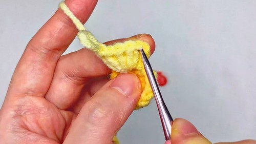 Crochet Pineapple Plushie Pattern 3