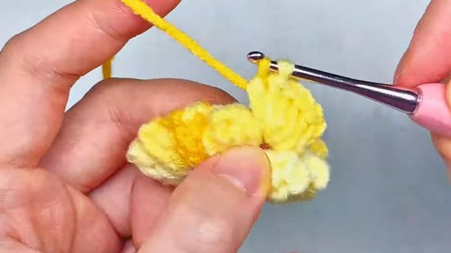 Crochet Pineapple Plushie Pattern 4