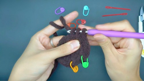 Crochet Plush Bear Head Pattern 2