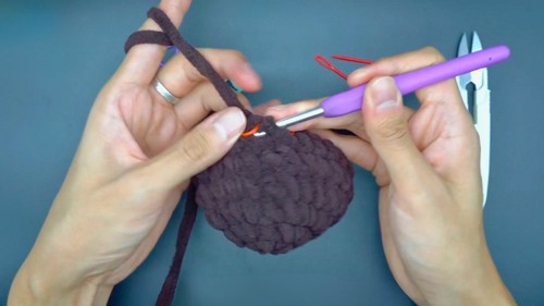 Crochet Plush Bear Head Pattern 3