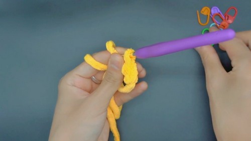 Crochet Plush Tiger Amigurumi Pattern 1