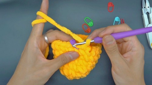 Crochet Plush Tiger Amigurumi Pattern 4