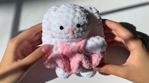 Crochet Plushie Bunny Pattern 8
