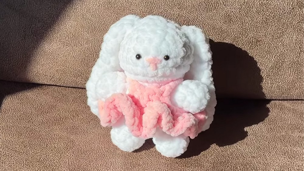 Crochet Plushie Bunny Pattern 9