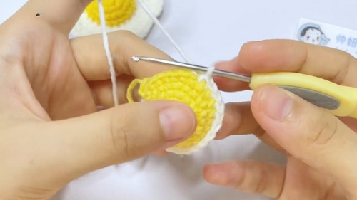 Crochet Poached Egg Pattern 5