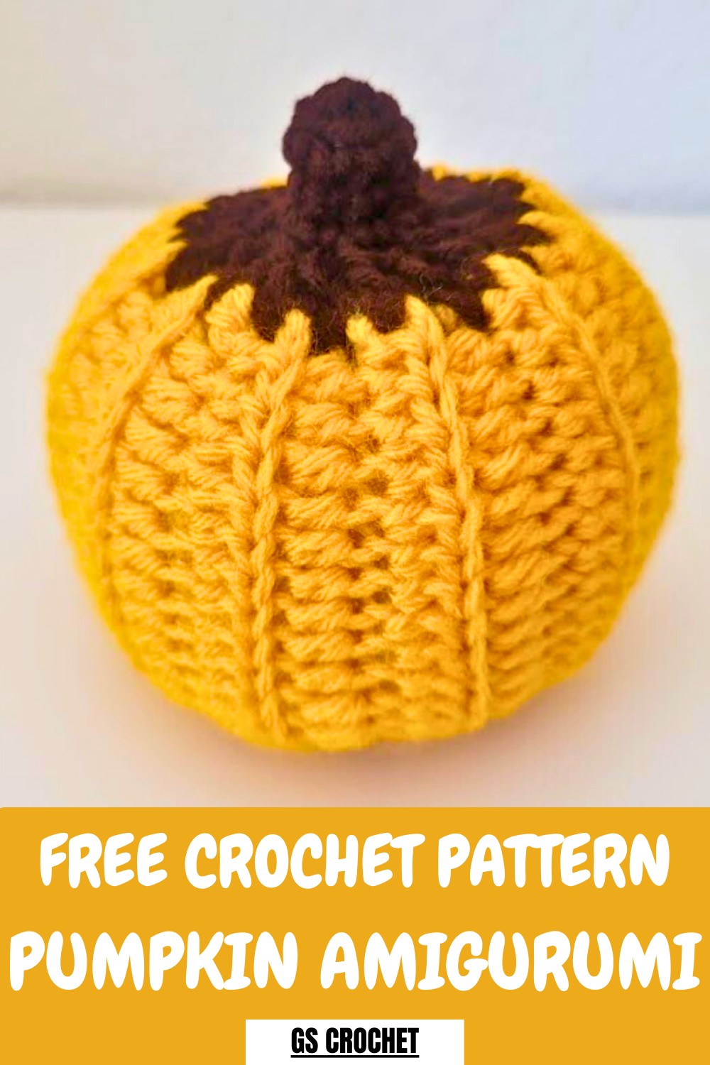 Crochet Pumpkin Amigurumi Pattern