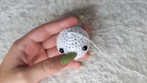 Crochet Rabbit Couple Keychain Pattern 4