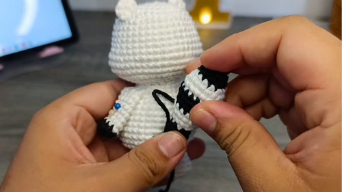 Crochet Raccoon Amigurumi Pattern 7