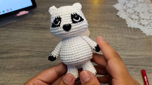 Crochet Raccoon Amigurumi Pattern 8