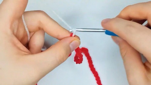 Crochet Rainbow Cloud Beanie Pattern 2