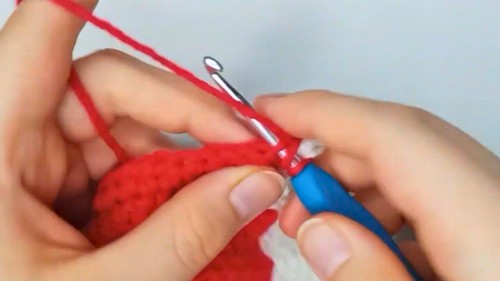 Crochet Rainbow Cloud Beanie Pattern 3