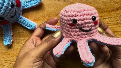 Crochet Reversible Octopus Pattern 8