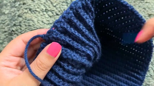 Crochet Ribbed Crop Top Pattern 6