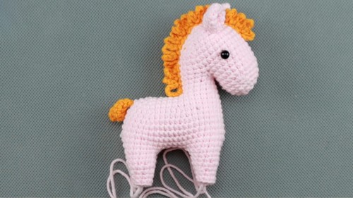 Crochet Rocking Horse Amigurumi Pattern 7
