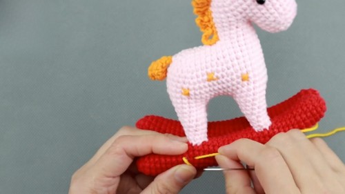Crochet Rocking Horse Amigurumi Pattern 8