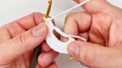 Crochet Rose Flower Coaster Pattern 2