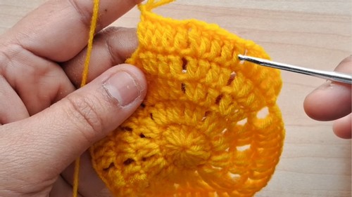 Crochet Roses Bouquet Blanket Pattern 4