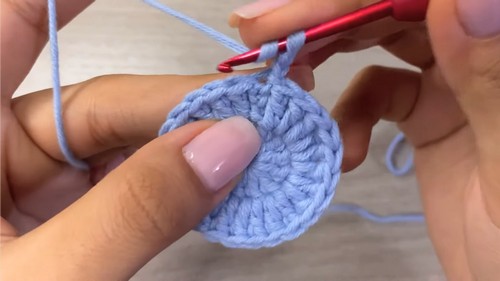 Crochet Santa Claus Ornament Pattern 2