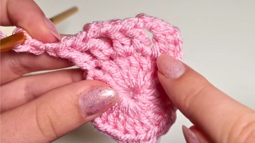 Crochet Simple Coaster Pattern 4