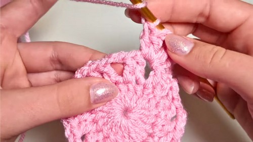 Crochet Simple Coaster Pattern 5