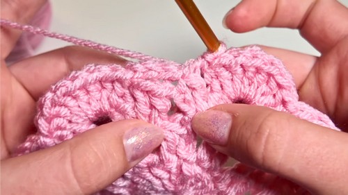 Crochet Simple Coaster Pattern 6