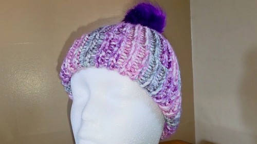Crochet Simple Winter Hat Pattern 8