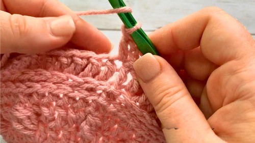 Crochet Slouchy Beanie Pattern 5