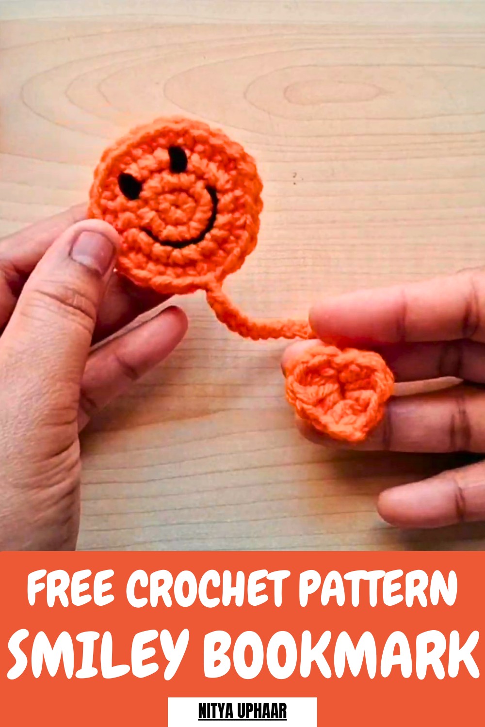 Crochet Smiley Bookmark Pattern