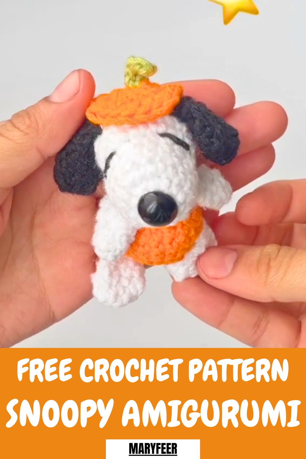 Crochet Snoopy Amigurumi Pattern