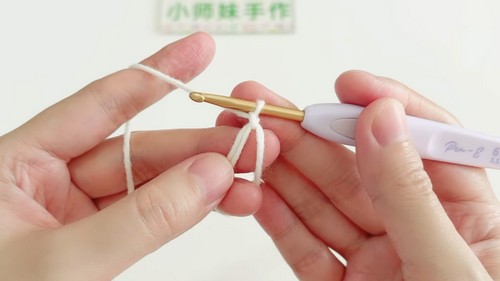 Crochet Snowflake Hat Pattern 1