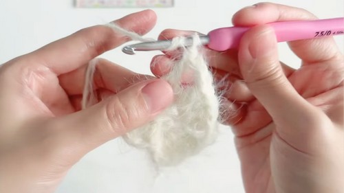 Crochet Snowflake Hat Pattern 2