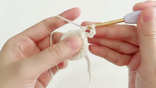 Crochet Snowflake Hat Pattern 2