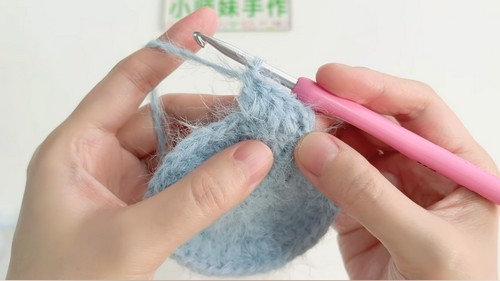 Crochet Snowflake Hat Pattern 5