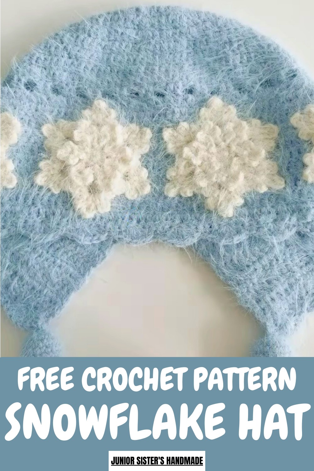 Crochet Snowflake Hat Pattern