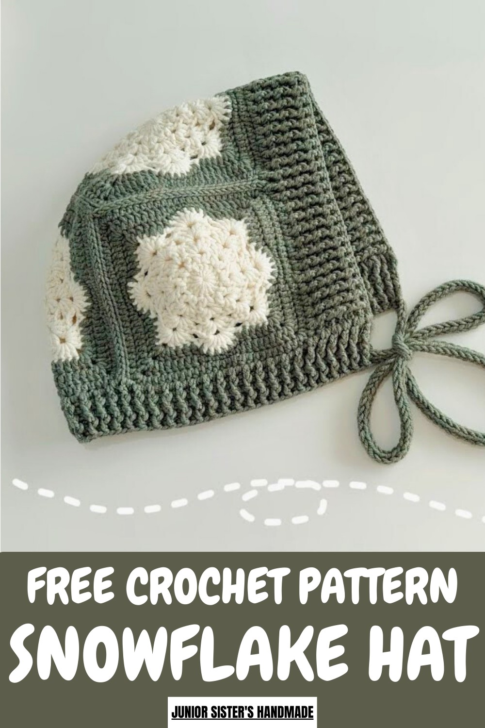 Crochet Snowflake Hat Pattern