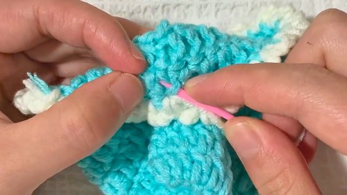 Crochet Snowflake Pouch Pattern 5