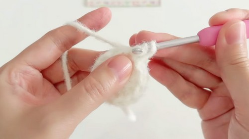 Crochet Snowman Earflap Hat Pattern 2